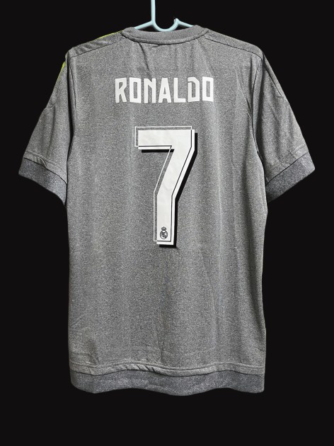 Cristiano Ronaldo‘s Real Madrid 2015/16 Match-Issued Away Shirt