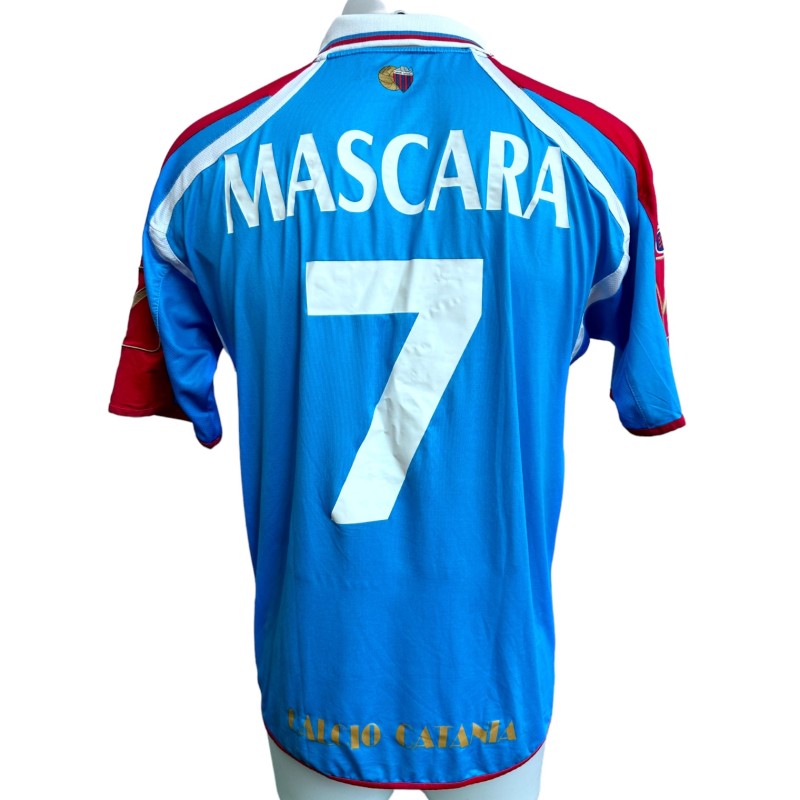 Mascara's Match Worn Shirt, Catania vs Bari 2010