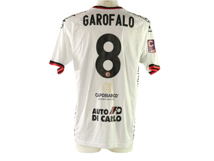 Garofalo's Unwashed Shirt, Salernitana vs Foggia 2025 - Carlo Ricchetti Special Patch