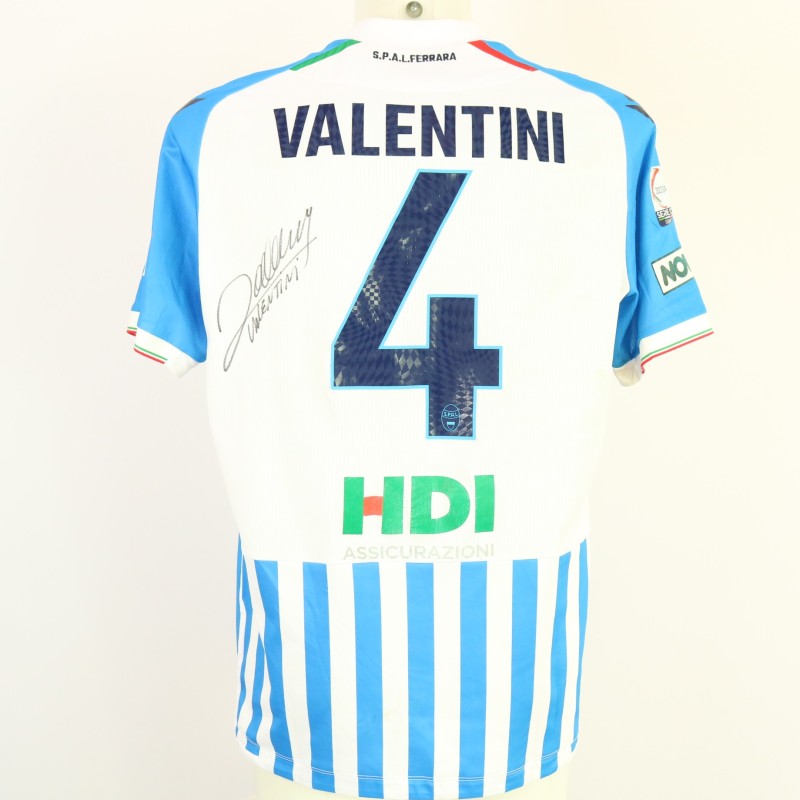 Maglia Valentini unwashed SPAL vs Gubbio 2024 - Autografata