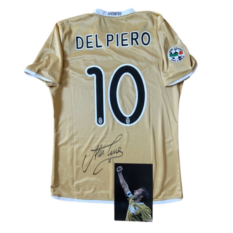 Del Piero's Signed Match Shirt, Reggina vs Juventus 2009