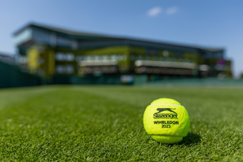 Signed Ball by the 2023 Men's Wimbledon Champion