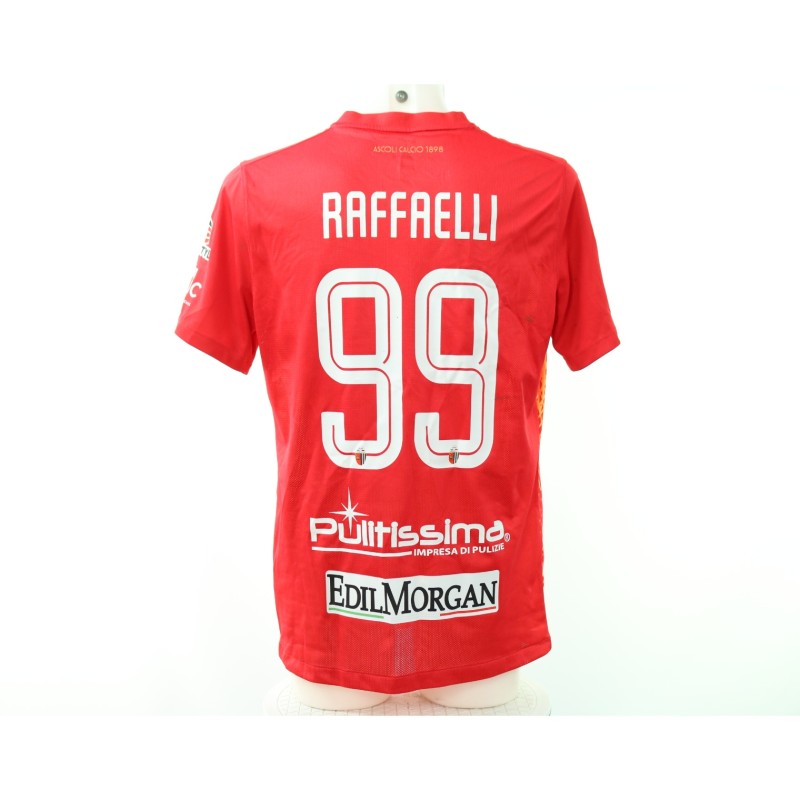 Raffaelli's Ascoli vs SPAL Comemmorative Unwashed Shirt, 2024