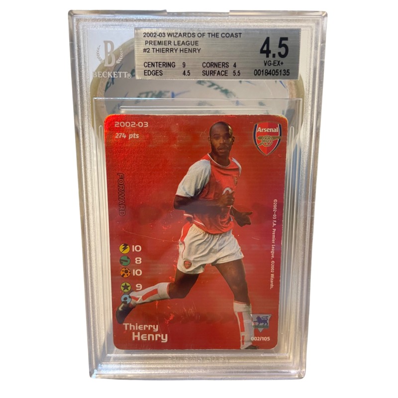 Wizard of the Coast 2002/03 - Thierry Henry #2 Foil - Football Champions