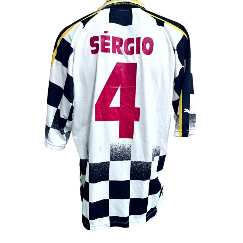 Sergio Carvalho's Match-Worn Shirt, Roma vs Boavista 2000