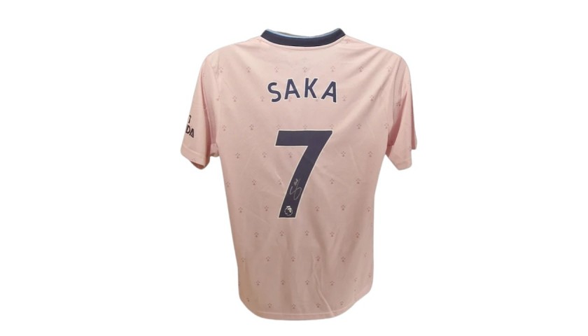 Adidas Arsenal Third Shirt 2021-22 with Saka 7 Printing