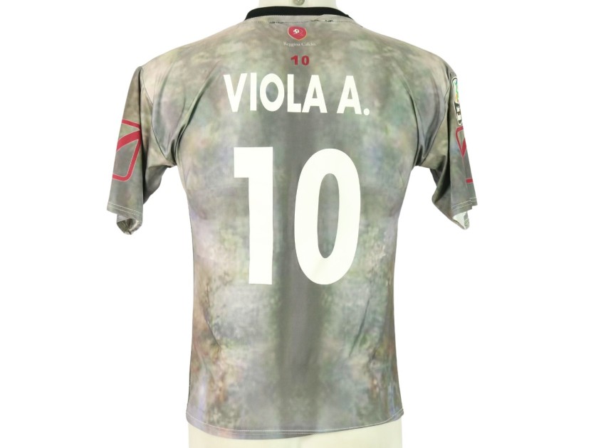 Maglia A. Viola indossata Reggina vs Crotone 2012 - Edizione speciale