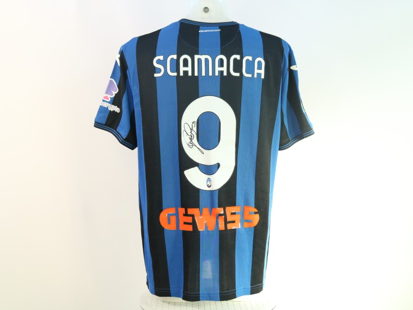 Scamacca's Atalanta 2024/25 Prepared Shirt - Autographed