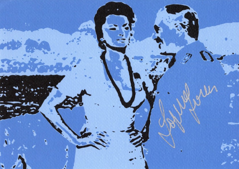 Stampa Artistica Autografata da Sophia Loren