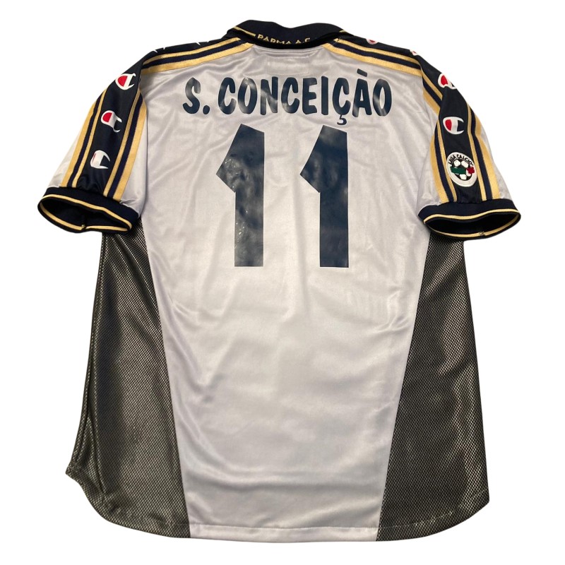 Conceicao's Parma Match-Worn Shirt, 2000/01