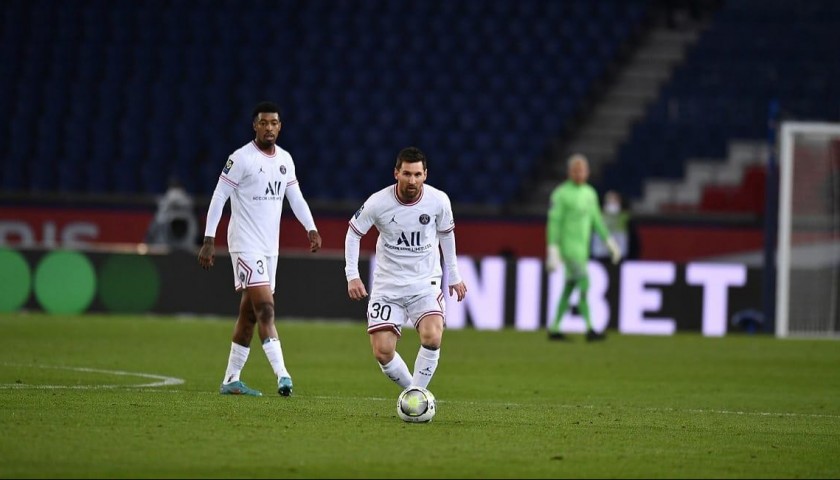 Messi's PSG Match Shirt, 2022/23 - CharityStars