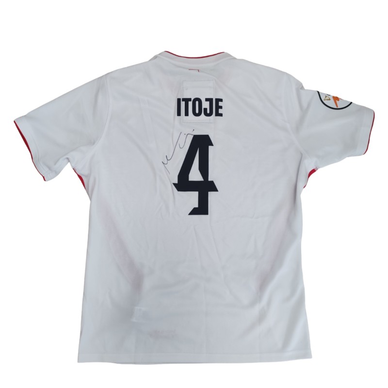 Maro Itoje's Signed Match-Worn Shirt, Italy vs England Men's Six Nations 2026