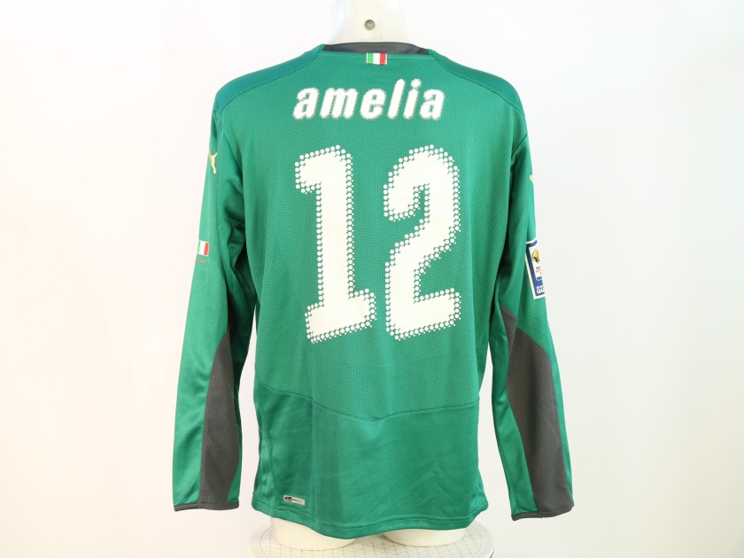 Amelia's Match-Issued Shirt, Montenegro vs Italy World Cup Qualifiers 2010
