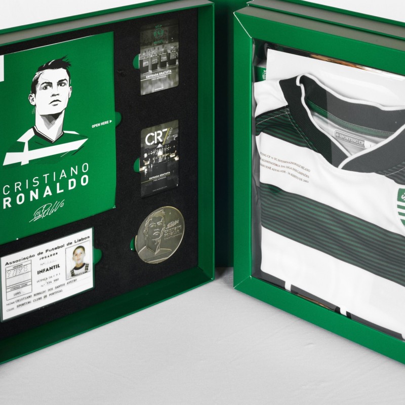 Box di Cristiano Ronaldo Sporting Club de Portugal - Limited Edition