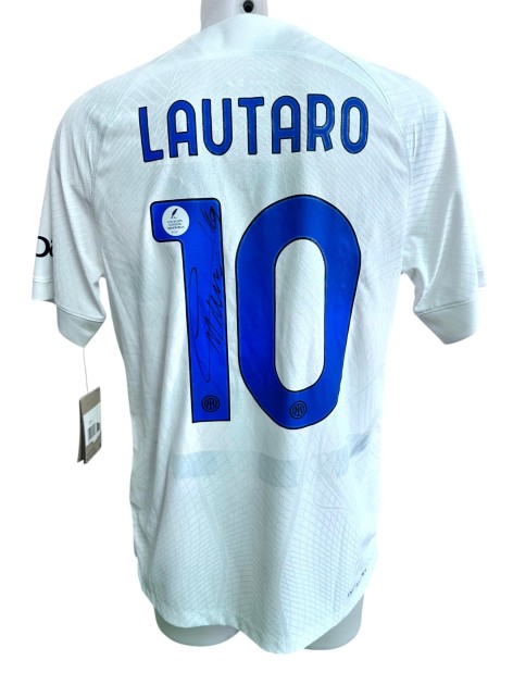 Lautaro's Inter Signed Official Shirt, 2023/24