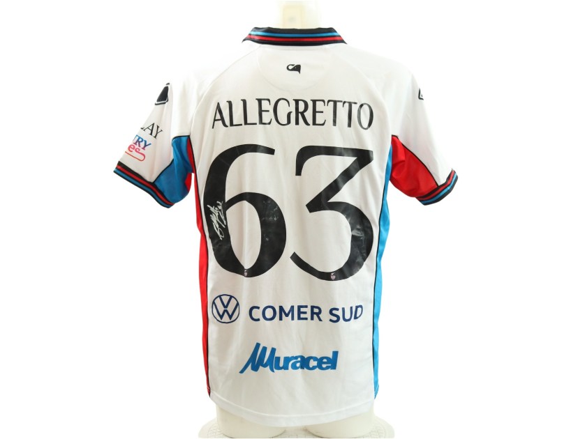 Allegretto's Signed Unwashed Shirt, Cavese vs Catania 2025