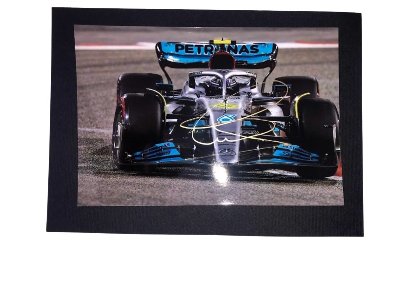 Fotografia - Autografata da Lewis Hamilton