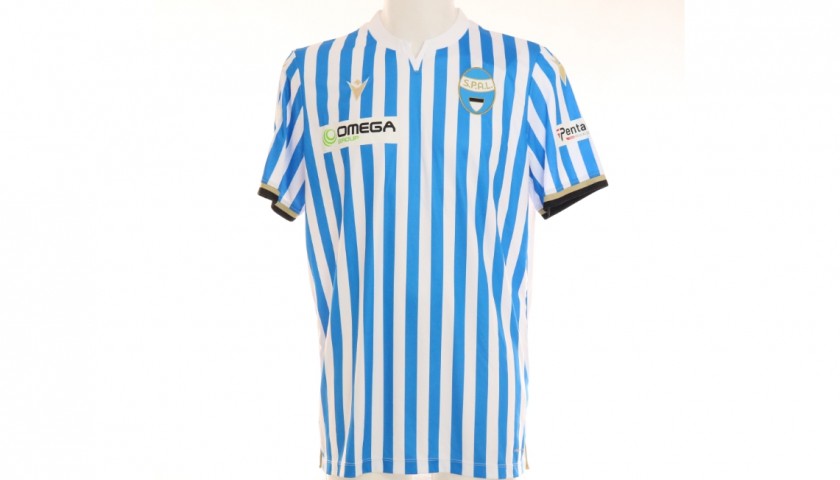 Club Atletico San Miguel Home football shirt 2018 - 2019. Sponsored by  Credipaz