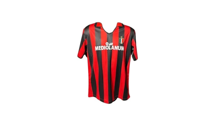 Paolo Maldini's AC Milan 1988 Signed Shirt - CharityStars