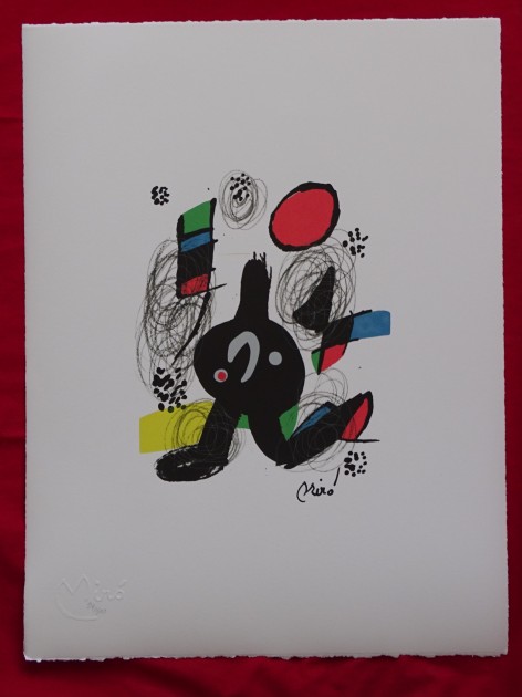 Joan Miro Lithograph (After) 