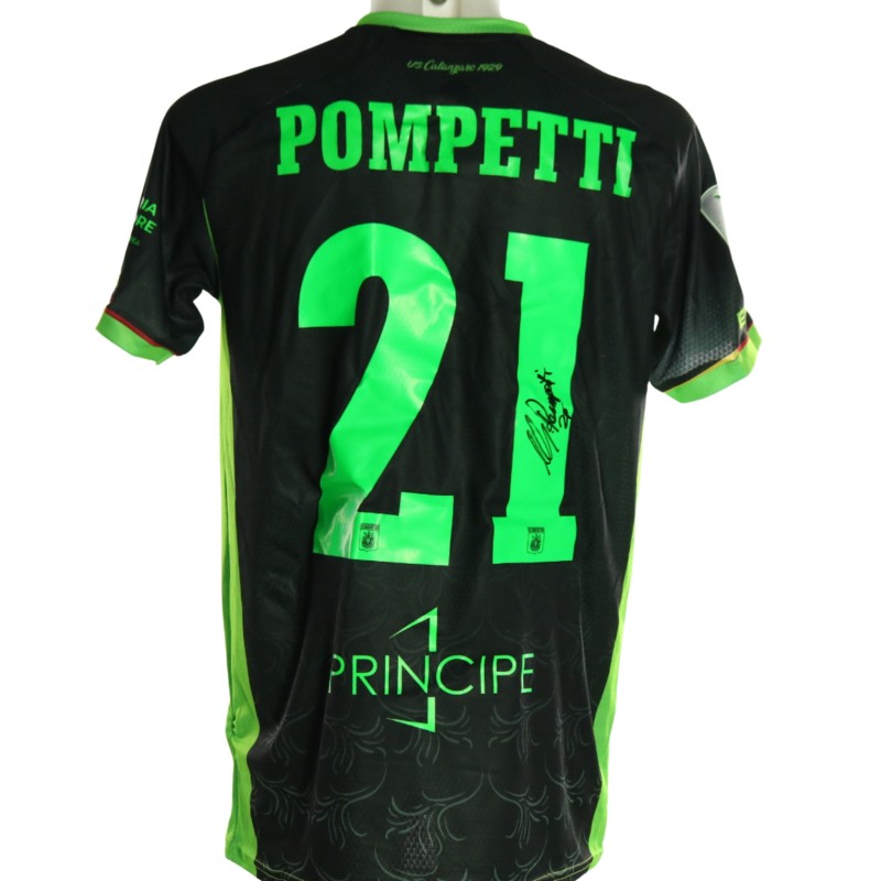 Maglia Pompetti Unwashed Padova vs Catanzaro, 2026 - Autografata