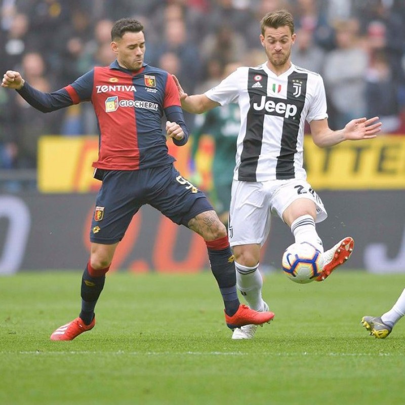 Shirt Worn by Sanabria for the Genoa-Juventus Match
