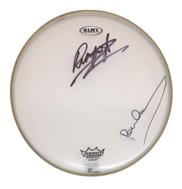 The Beatles Signed Drumskin