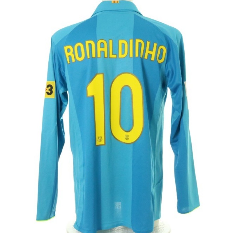 Maglia gara Ronaldinho Barcellona, LaLiga 2007/08