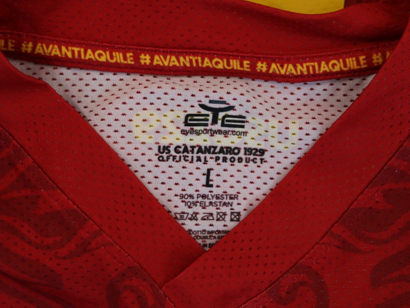 Cassandro's Signed Unwashed Shirt, Catanzaro vs Palermo 2025