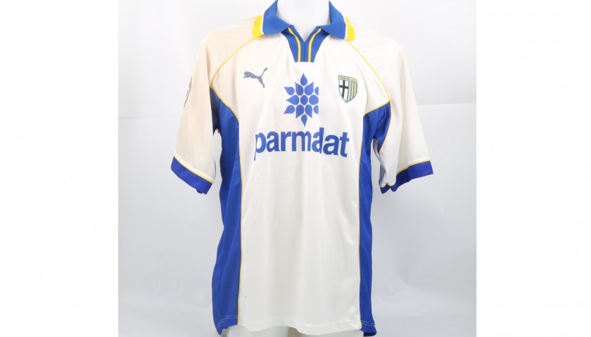 Giunti's Match-Worn Parma Shirt, 1997/98 Serie A