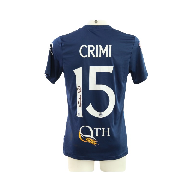 Crimi's Trapani vs Audace Cerignola Signed Unwashed Set, 2024