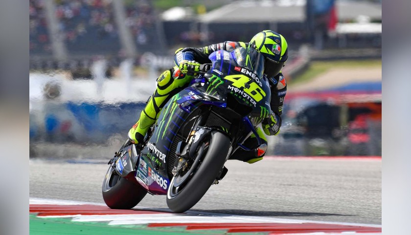 Casco Valentino Rossi autografato - MotoGP - CharityStars