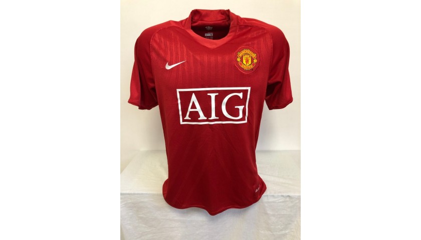 Ronaldo's Official Manchester United Signed Shirt, 2007/08 - CharityStars