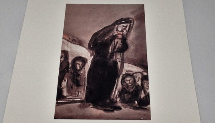 "La vedova I." Limited Edition Print by Georges Rouault