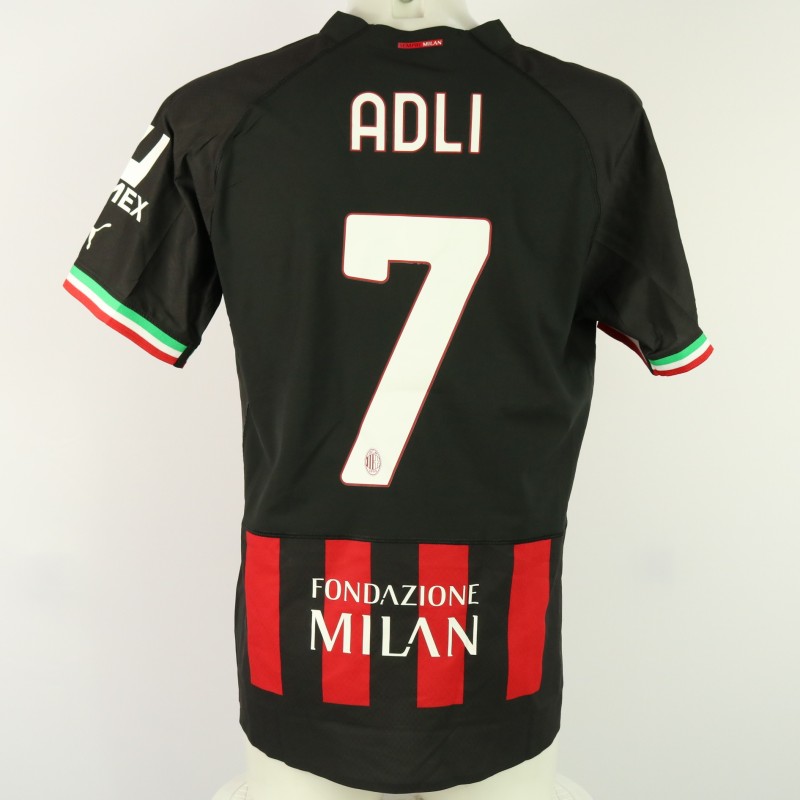 Adli's Milan Match Shirt, 2022/23