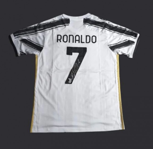 Cristiano Ronaldo Juventus 2020/21 Signed Shirt 