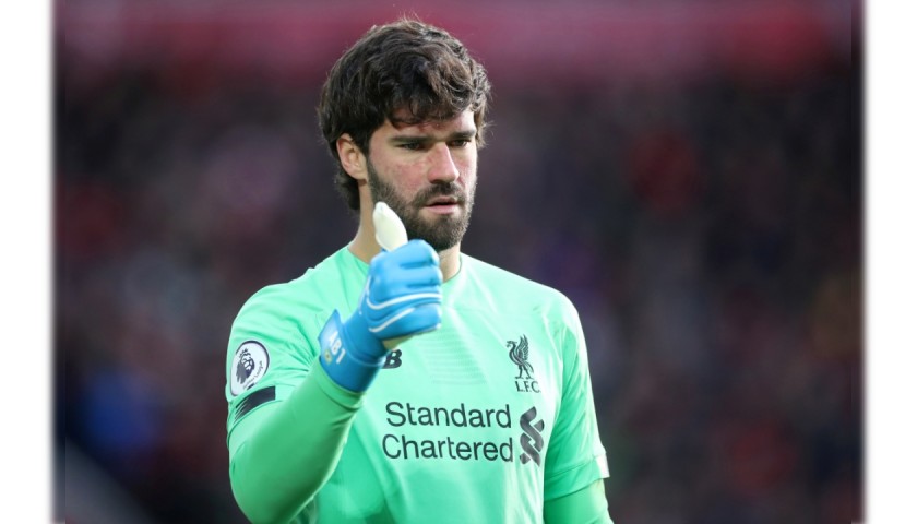 Alisson's Match Shirt, Watford-Liverpool 2020