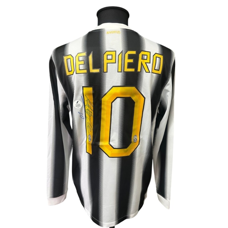 Del Piero's Juventus Signed Match-Issued Shirt, 2011/12