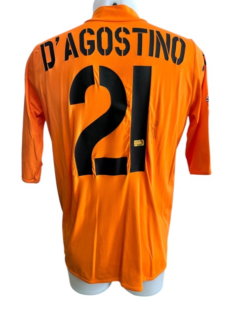 D'Agostino's Roma Signed Issued Shirt, 2003/04