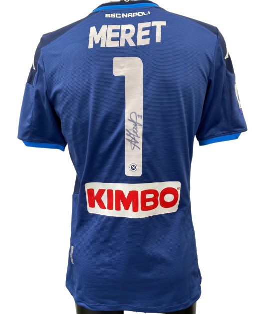 Maglia Meret Napoli, indossata 2019/20 - Autografata