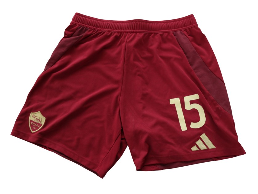 Pantaloncini Unwashed Hummels, Roma vs Atalanta 2024 