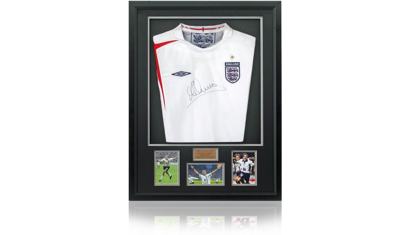 Michael Owen Hand Signed England Shirt 