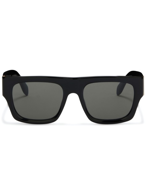 Pixley Sunglasses Black Dark Grey di Palm Angeles