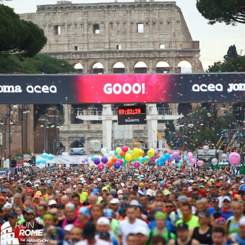 1 pettorale per la Maratona di Roma con soggiorno in hotel per 2 persone