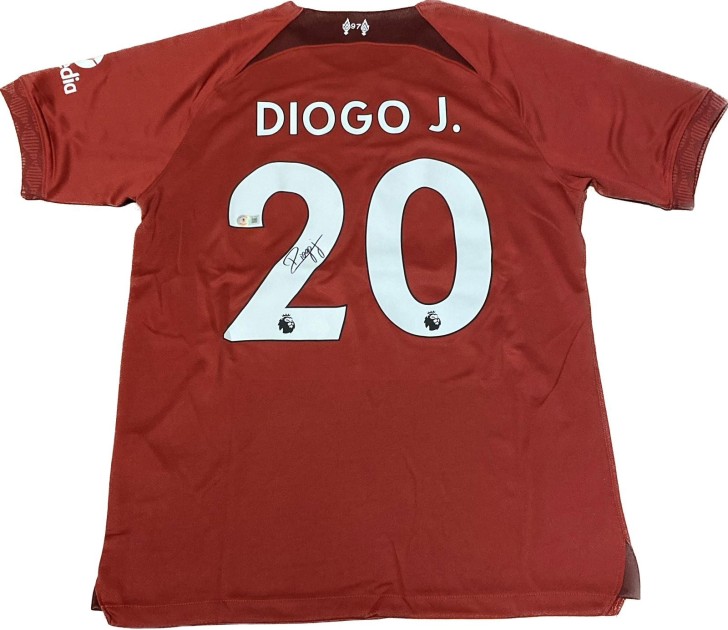 Diogo Jota's Liverpool FC 2022/23 Signed Replica Shirt