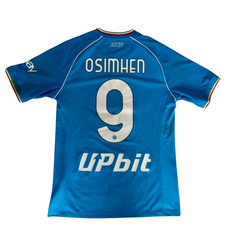  Victor Osimhen's Match Worn Napoli Shirt