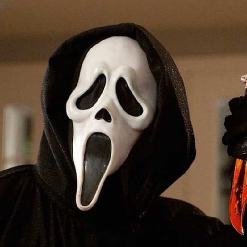 Roger L. Jackson Signed "Scream" Ghostface Mask