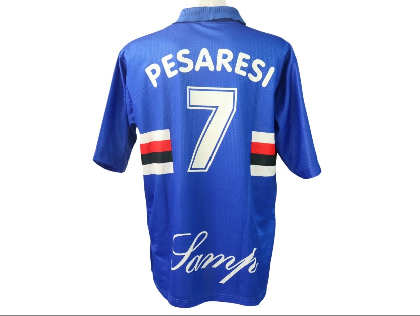 Maglia Pesaresi Sampdoria, indossata 1997/98