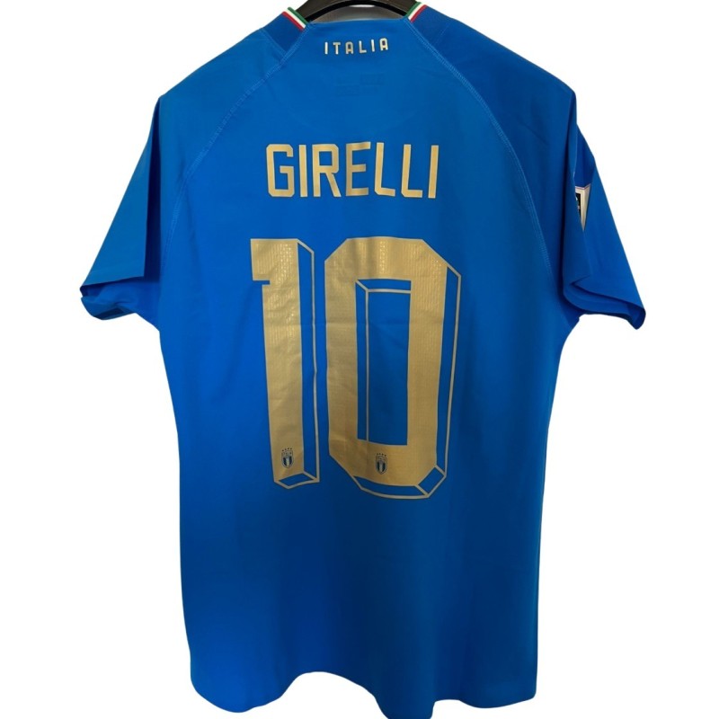 Girelli's Italy Match-Issued Shirt, World Cup Qualifiers 2023