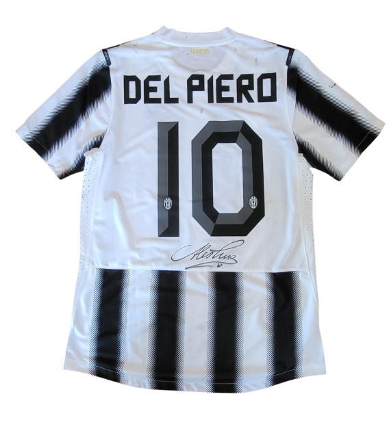 Del Piero's Signed Issued Shirt, Juventus vs Al Hilal 2012